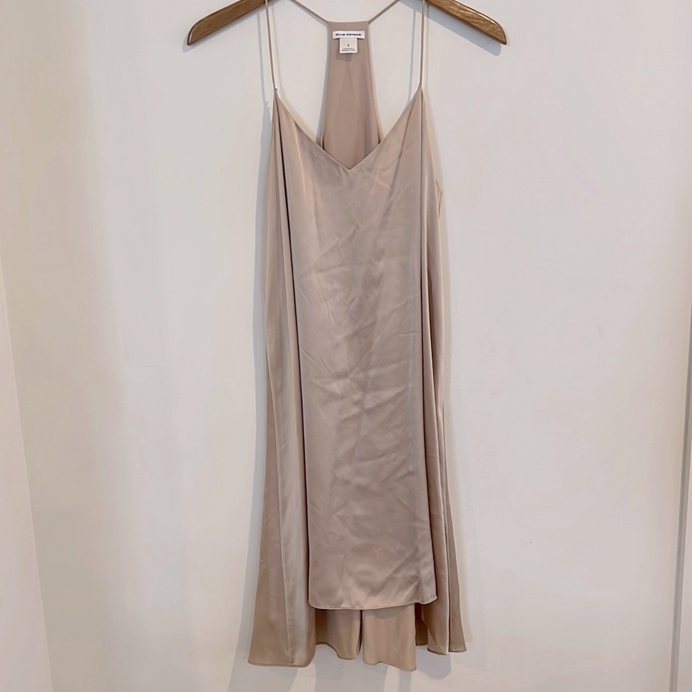 Club Monaco Cream Silk Slip Dress - Size 4